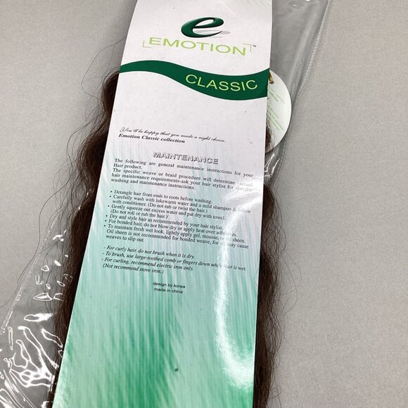 14” Dark Brown #4 Super Wave Bulk Micro Braiding Blend Hair - Picture 5 of 5